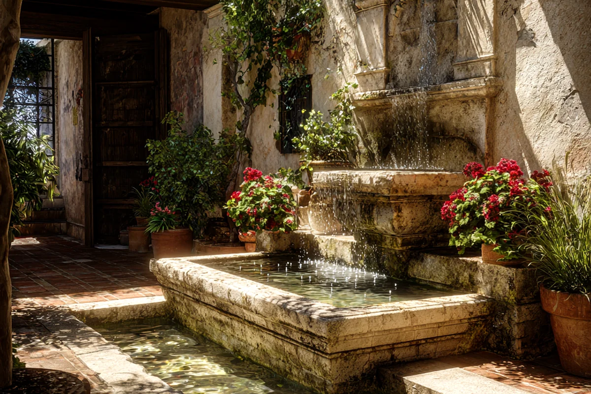 1. The Iconic Central Fountain: The Heartbeat of Your Courtyard