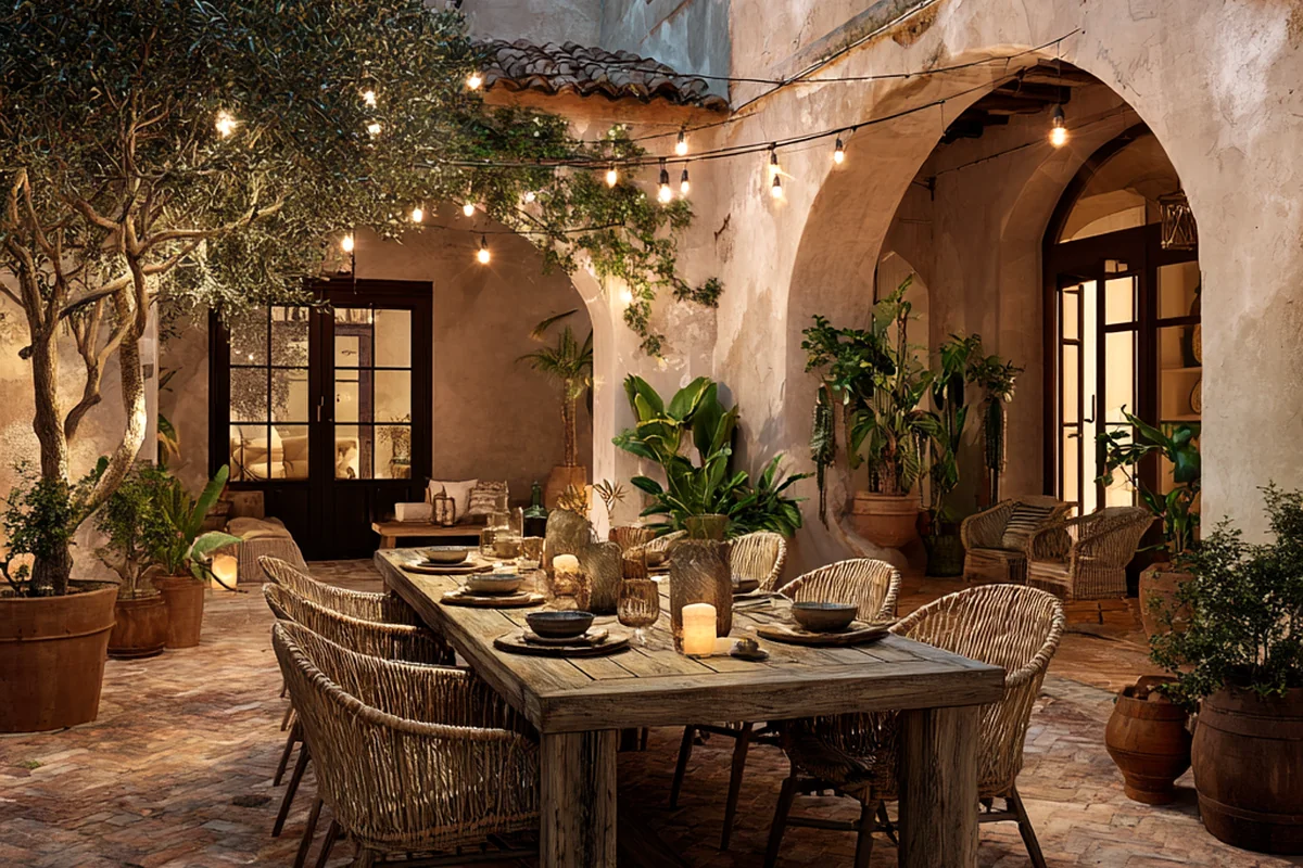 6. Authentic Seating & Alfresco Dining Zones